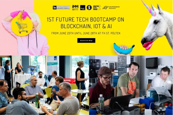 Future Tech Bootcamp 2019 an der Fachhochschule St. Pölten